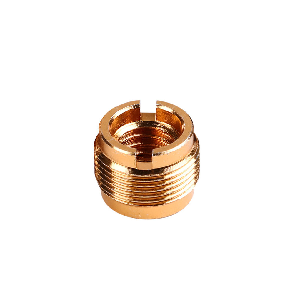 Home Microphone Clip Stand 3/8 Inch to 5/8 Inch Metal Screw Adapter Holder Bracket Converter Conversion Connector Spare Parts